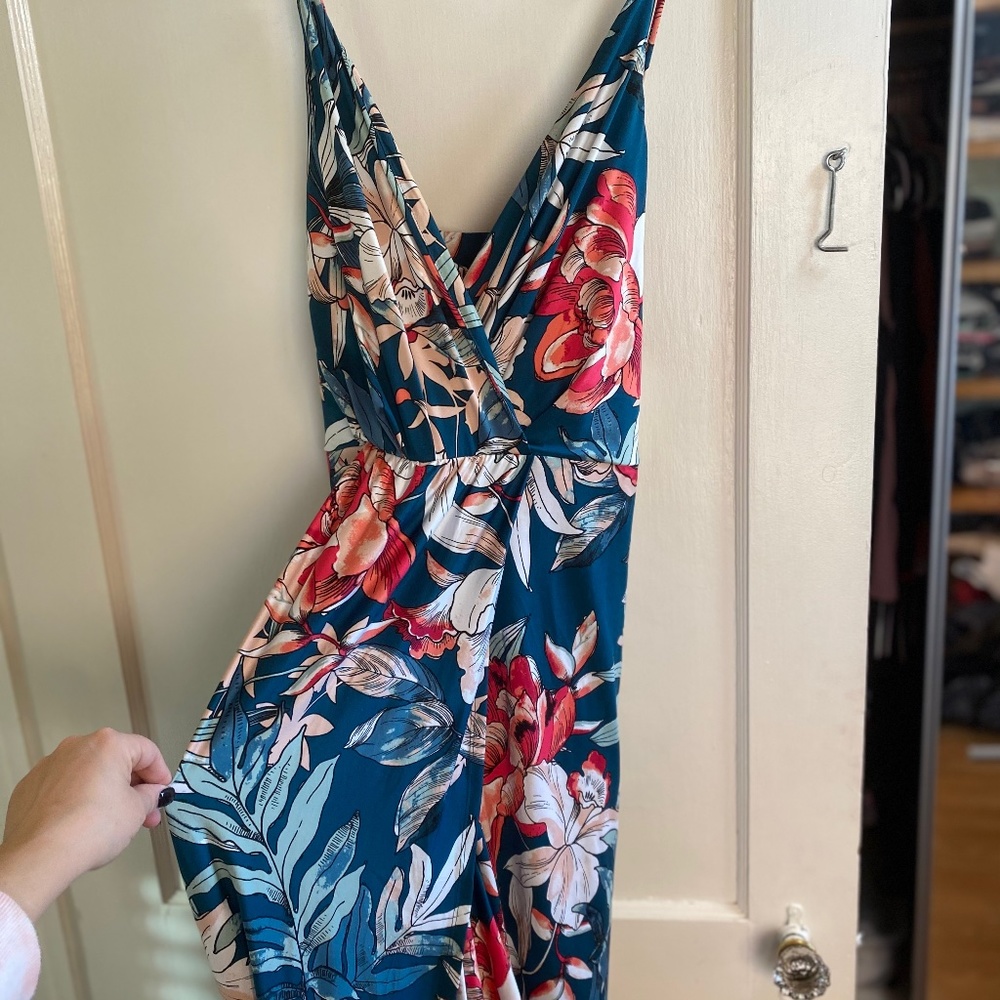Hawaiian flower dress